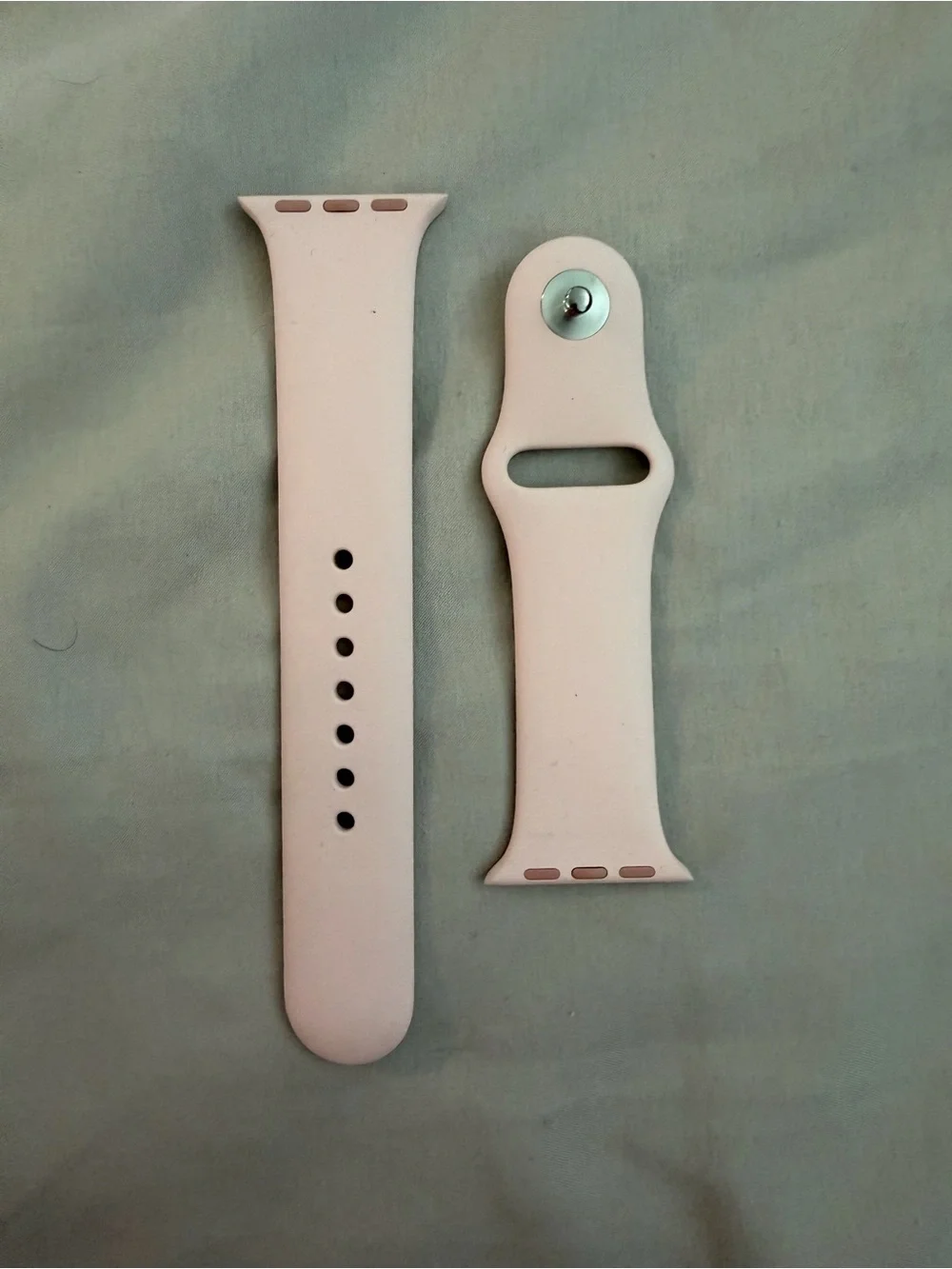 Silicone Apple Watch Bands Pack - Pink, Cream Check, and Burgundy